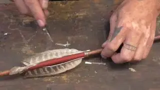 Cherokee eastern two fletch war arrow, how to make it