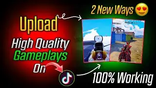 Fix Tiktok BAD Quality 🔥| How To Upload HIGH Quality Video On TIKTOK 😉