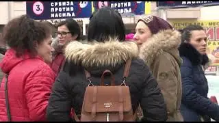 Srbija protiv nasilja  - promo štand