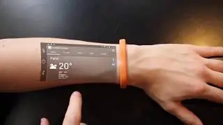 The Cicret Bracelet Concept video