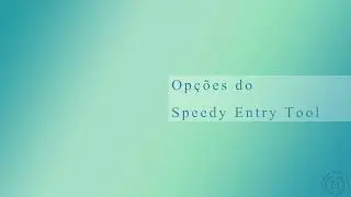 3_2 Opções do Speedy Entry Tool