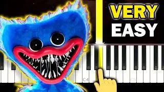 POPPY PLAYTIME - It's Playtime - VERY EASY Piano tutorial