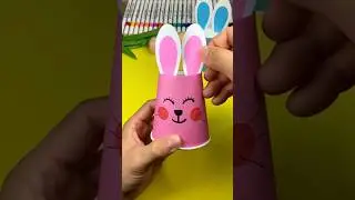 A hare from a cup DIY 