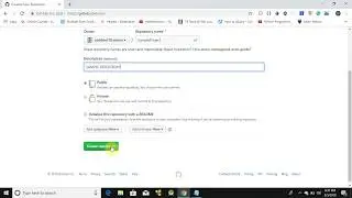How to create a git repository