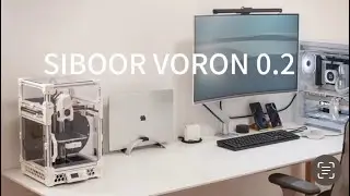 SIBOOR Voron 0.2 R1 (AUG,2023) White Frame & White ABS Parts