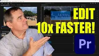 Premiere Pro Editors STOP Dragging Clips WRONG! Edit 10x FASTER (SHOCKINGLY Effective!)