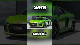 Evolution of Audi R8 🔥 (2010 ~ 2024) #shorts #virel #audir8