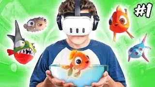 BALIK OLUP EVDEN KAÇTIM! | I am Fish 1.Bölüm - iplusd VR