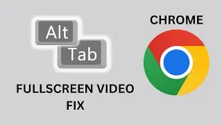 ALT/CMD + TAB Not Switching in Google Chrome Fix | Tutorial