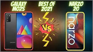 Samsung GALAXY M02s vs Realme NARZO 20 - You Need to KNOW - PRICE - CAMERA - PERFORMANCE