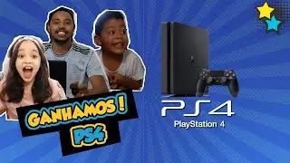 O MELHOR PRESENTE DO MUNDO! GANHAMOS UM PS4 - UNBOXING