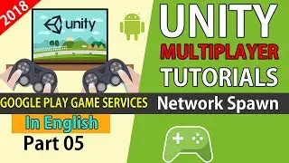 Unity Realtime Multiplayer Google Play Game Services Random spawn[05]