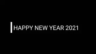 HAPPY NEW YEAR 2021 FIREWORKS