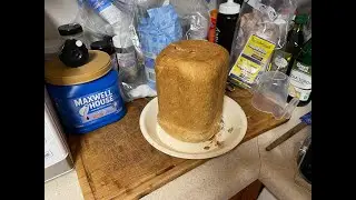 Bread all done from Hamilton beach artisan bread machine