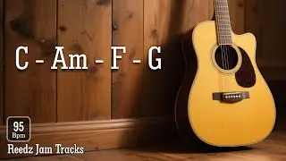 Cruise - C Major Acoustic Guitar Backing Track | Pop Ballad 95 Bpm