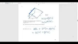 Cambridge IGCSE Mathematics paper 3 Question 5 solved (0580 m16 qp32 Q5)