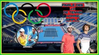 FINALE J.O  2021 | ZVEREV VS KHACHANOV [AO TENNIS 2] | FR PC HD