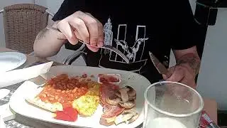 breakfast food review at Sao joao  albufeira Portugal