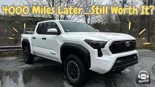 2024 Toyota Tacoma TRD Off-Road Review: 4,000 Mile Ownership Update & Manual Transmission Thoughts