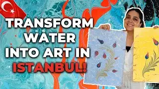 EBRU ART | Must-have experience in Istanbul 🇹🇷