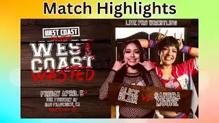 Sandra Moone vs Alice Blair - Match Highlights