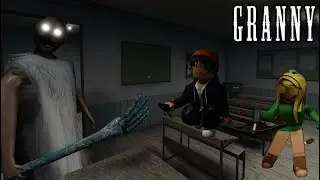 THEY TRIED TO ESCAPE FROM THE SCARY GRANNY AT HOUSE | GRANNY ON ROBLOX