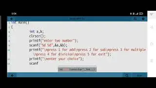 switch case problem in C-program 