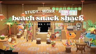 Beach Snack Shack 🏖 1 Hour Bossa Nova Jazz Music ☀ Studying Music | Work Aid 🎧