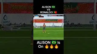 CR7🇵🇹 vs Alison🇧🇷 H2H Fight on Penalty 🔥 #fifamobile #fifamobile21 #fifamobile22 #shorts