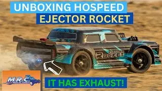 IT HAS EXHAUST SYSTEM! Unboxing 1/16 HOSPEED HS16351 EJECTOR ROCKET! EP#625