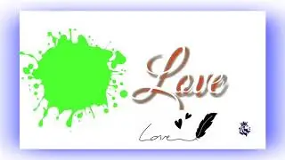 Green screen video , Green screen effects , Love frame Green screen video