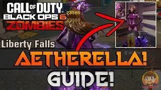 Black Ops 6 Zombies: Liberty Falls! Aetherella! STEP BY STEP GUIDE!