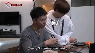 Lee Seung gi failed to eat the extra 