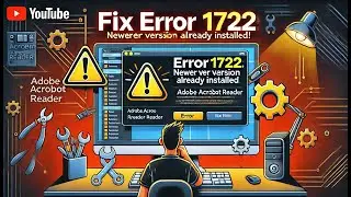 Fix Error 1722 in Adobe Acrobat Reader DC Newer Version Already Installed SOLVED!