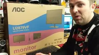 AOC 4k PC Monitor Quick Review model no. U2879VF Under £300!