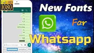 New WhatsApp Font Style