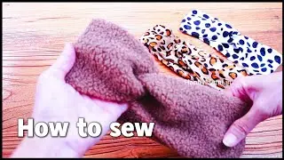 Very Easy Beautiful Hairband sewing idea┃Simple Headband for Beginners