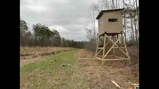 Building a 6ft X 6ft deer shooting house
