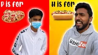 EATING ONLY ONE LETTERED FOOD FOR 24 HOURS | മലയാളം | VibeZon