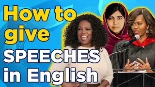 Speeches to IMPROVE your English | 5 Secrets for Public Speaking