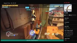 Playing some Overwatch