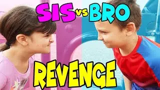 SIS vs BRO Playground Races BRO REVENGE!