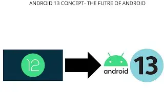 ANDROID 13 CONCEPT- THE FUTURE OF ANDROID
