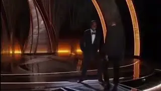 Will Smith Slap but Chris blocks it