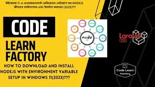 how to download and install nodejs with environment variable setup in windows 11