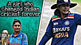 Mithali Raj - The Best Indian Women Cricket player in History | The woman who changed Indian Cricket