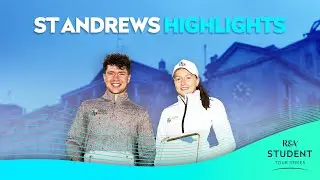 Battling the elements on the Old Course 🌧️ | Student Tour Series Final