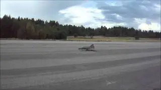 1:8 scale turbine J37 Saab 37 Viggen - taxing only