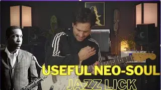 Learn This Melodic Coltrane Dorian Jazz/Neo-Soul Lick [TABS]