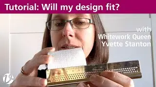 White Threads FlossTube #10 - Will my design fit?